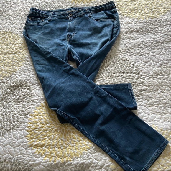 AG Adriano Goldschmied Men’s Everett Slim Straight Jeans 38x32 - EUC - Picture 6 of 9